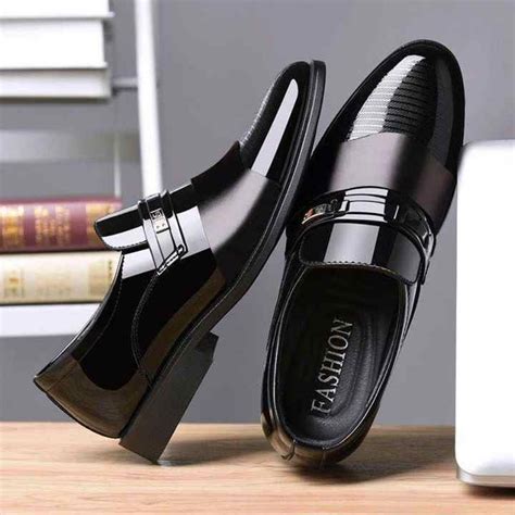 Business Casual Black Shoes 的图像结果