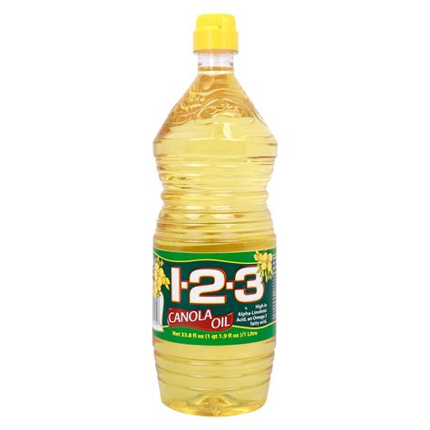 123 Canola Oil 1 Litre Online at Best Price | Lulu Qatar