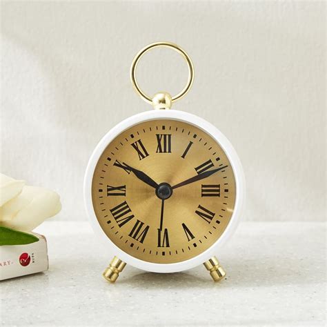 Buy Casablanca Gloss Glass Roman Table Clock - 8x4x11.5cm from Home ...