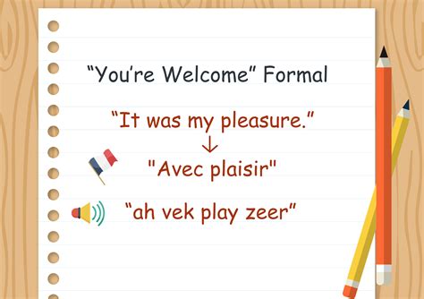 フランス語で「どういたしまして」と言う方法 - wikiHow専門家からのアドバイス