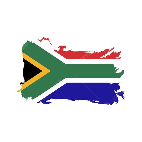 Africa Flag Clipart National Flag Of South Africa In Official Colors