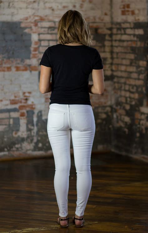 Womens Long White Jeans at Rachel Stearn blog