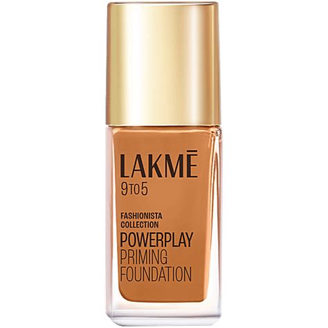 Buy Lakme 9to5 Powerplay Priming Foundation Built in Primer Long ...