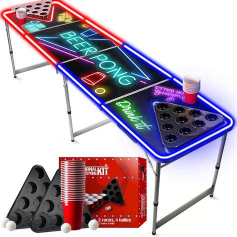 How To Make A Led Beer Pong Table | Cabinets Matttroy