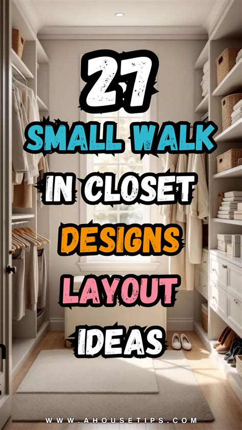 Pin on Small Walk in Closet Ideas