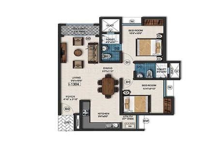 L And T Raintree Boulevard Phase 2 in Byatarayanapura, Bangalore: Price ...