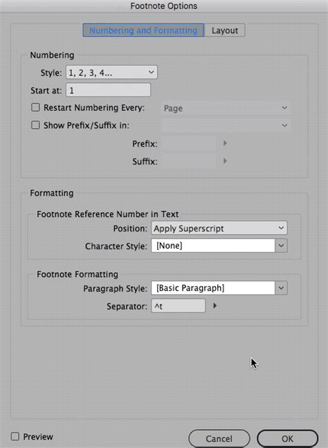 Image result for Common Symbols for Footnotes