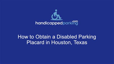 Understanding Handicap Parking Placard Rules in Texas | Handicapped Parking