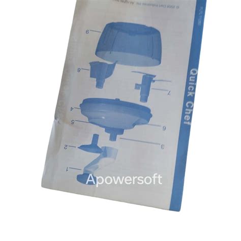 Image result for Instructions On How to Use Tupperware QuickPro