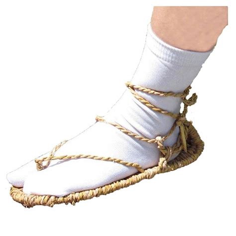 Buy Chinese Straw Sandals Beach Slipper Shoes with1 Pair White Toe ...