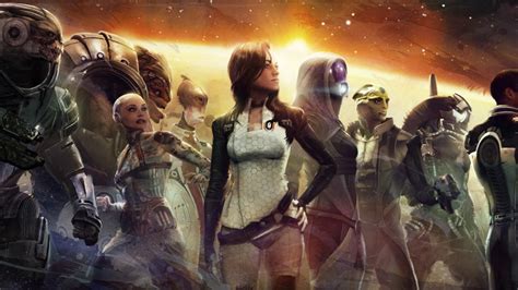 Mass Effect 2 HD Wallpaper: Legendary Team Unites