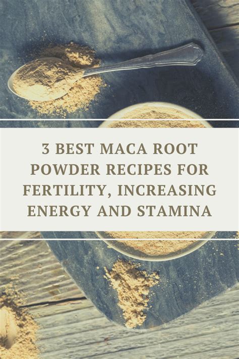 Image result for Maca Root Recipes
