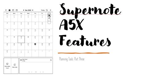 Image result for SuperNote Getting Started