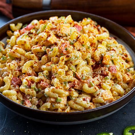 Southern Macaroni Salad - Chiles and Smoke