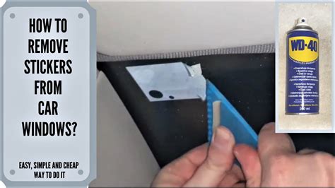 How to Remove License Sticker From Window 的图像结果