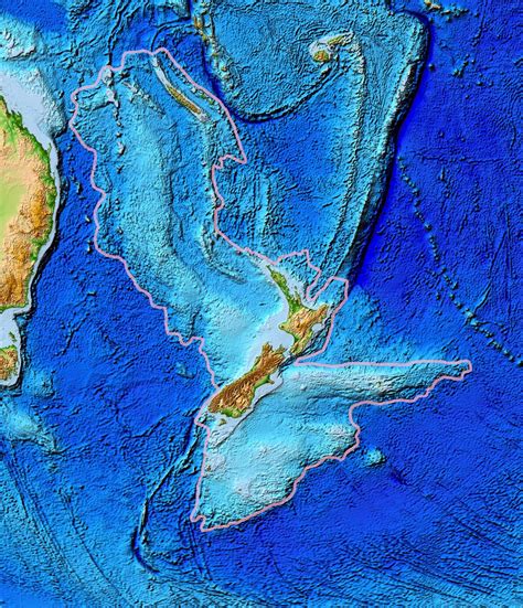 Depth Of Zealandia