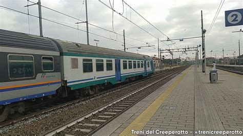 Treno Regionale 18214 con D445.1137 Navettone & Mazinga XMPR - Arrivo ...