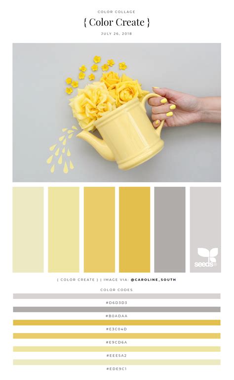 Yellow And Gray Color Combination