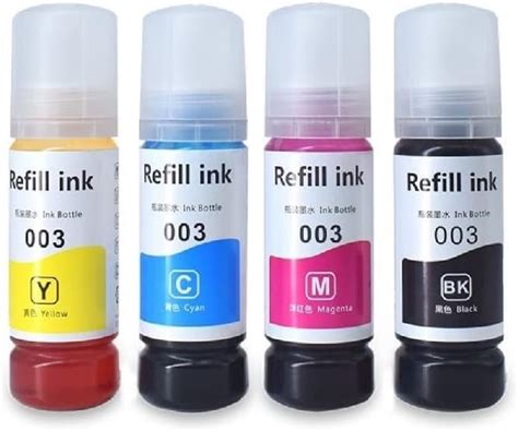 QUINK 003 Ink for Epson L3110, L3150, L3115, L3116, L3101, L3210, L3215 ...