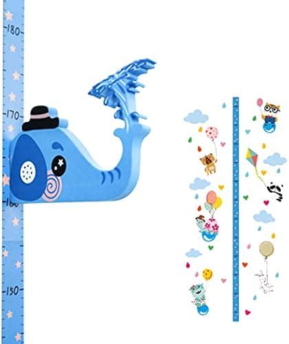 Lnrueg Height Sticker Set Cartoon Cute Self Adhesive Decorative 3D ...