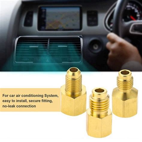 Vacuum Pump Adapter Brass For R134a Hvac Pump R22 | Ubuy India