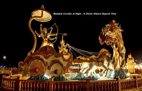 Mahakal Corridor at Night – A Divine Silence Beyond Time - Ujjain Kumbh ...