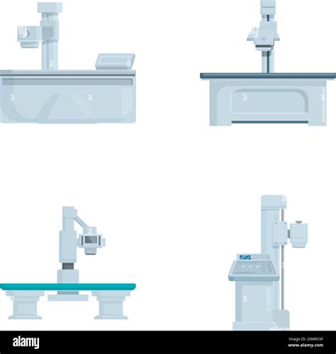 Vector illustrations of various lab equipment including microscopes and analytical machines ...