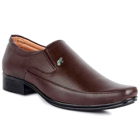 Buy Vitoria Men's Synthetic Leather Slip-On Formal Shoes for Men's and ...