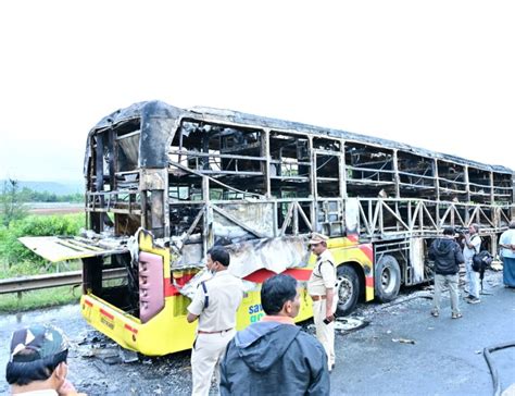 How Kurnool bus tragedy unfolded: From bike collision to deadly inferno ...