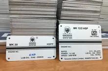Aluminium Name Plate Manufacturers in Chennai | Stainless Steel ...