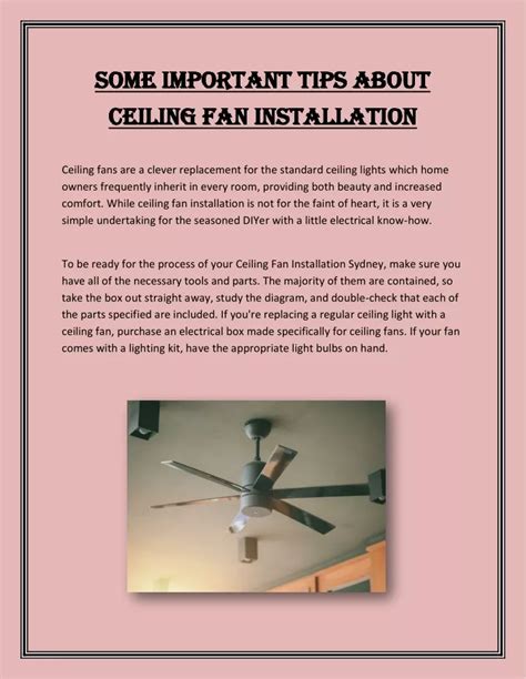 Image result for Ceiling Fan Tips