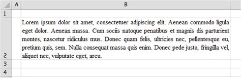 How to Do Line Spacing in Excel 的图像结果