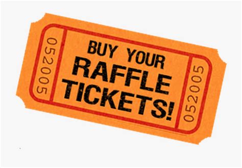 Ticket Clipart Raffle - Buy Your Raffle Tickets , Free Transparent ...