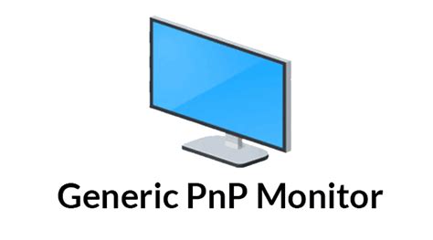 Rezultat imagine pentru Generic Monitor Driver