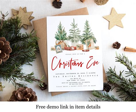 Christmas Day Invitations