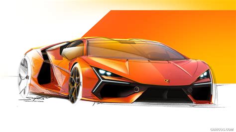 Lamborghini Revuelto | 2024MY | Design Sketch