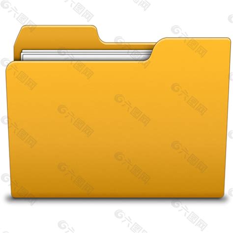 黄色文件夹图标免抠png透明素材设计元素素材免费下载(图片编号:9014134)-六图网
