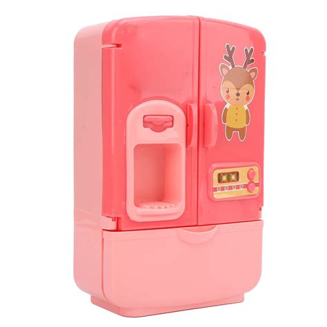 Buy Mini Fridge Toy, Kitchen Toys Set Fridge Toy Simulation Intelligent ...