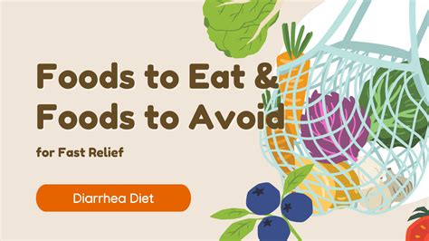 Diarrhea Diet: Foods to Eat and Foods to Avoid for Fast Relief – Hibbent Shop