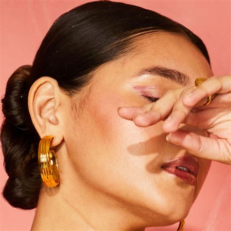 Buy Textured Line Hoop Earrings For Women | Indyverse