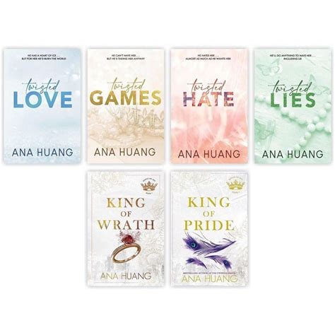Twisted Series + King of Wrath + King of Pride (Ana Huang 6 Books Combo ...