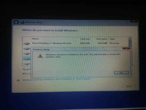 Windows Cannot Install GPT 的图像结果