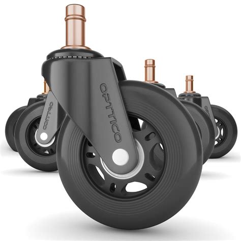 Buy Office Chair Wheels | FIT IKEA Chairs ONLY| Soft 3" Computer Chair ...