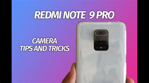 Redmi Note 9 Pro Camera Tricks 的图像结果
