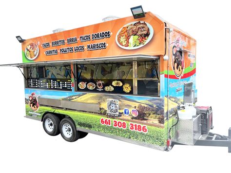 Step-in trailer for Salvadorian & Mexican food - Kareem Carts ...