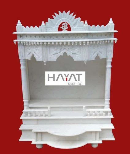 White Marble Temple - White Marble Temples With Inlay Work Trader ...