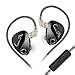 KZ Castor Pro IEM with HD Mic, Dual 10mm Dynamic Driver, Harman Target ...