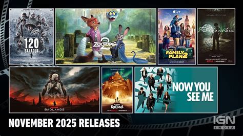Upcoming Movies Releasing in Nov 2025: Here Are IGN India’s Picks ...