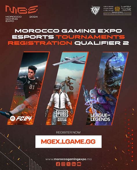 Gear up for the Morocco Gaming Expo tournaments and secure your spot ...