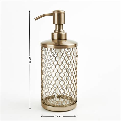 Buy Panama Cage Glass Soap Dispenser - 250ml from Home Centre at just ...